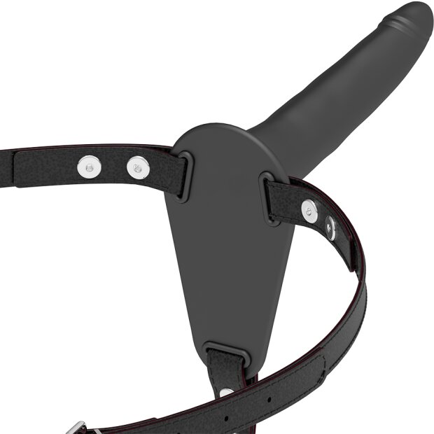 Fetish Submissive Silicone Strap-On Black 15 cm