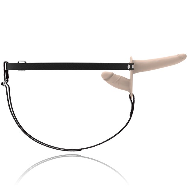 Fetish Submissive Double Penetrix Strap-On Beige 15 cm