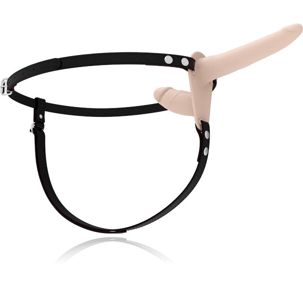 Fetish Submissive Double Penetrix Strap-On Beige 15 cm