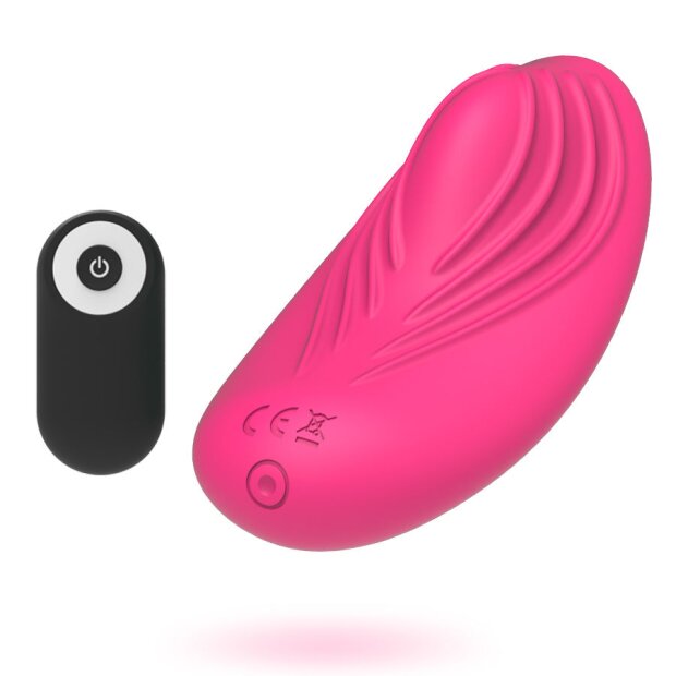 Happy Loky Panty Vibe mit Fernbedienung Paarvibrator Pink 8 cm
