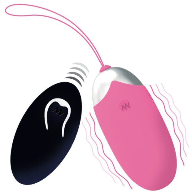 Intense Flippy II Paarvibrator Rosa 7 cm ø 2,8 cm