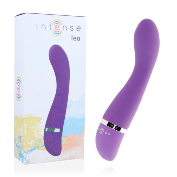 Intense Leo G-Punkt Vibrator Lila 18,7 cm ø 3,5 cm