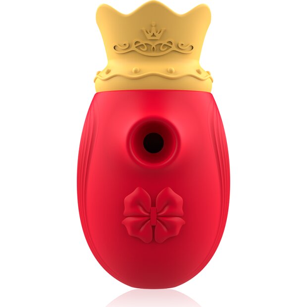 Intense Clit Stimulator 10 Licking And Suction Frequencies Red