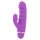 Intense Kras Rabbit Vibrator mit Klitorisstimulation Lila 17,5 cm