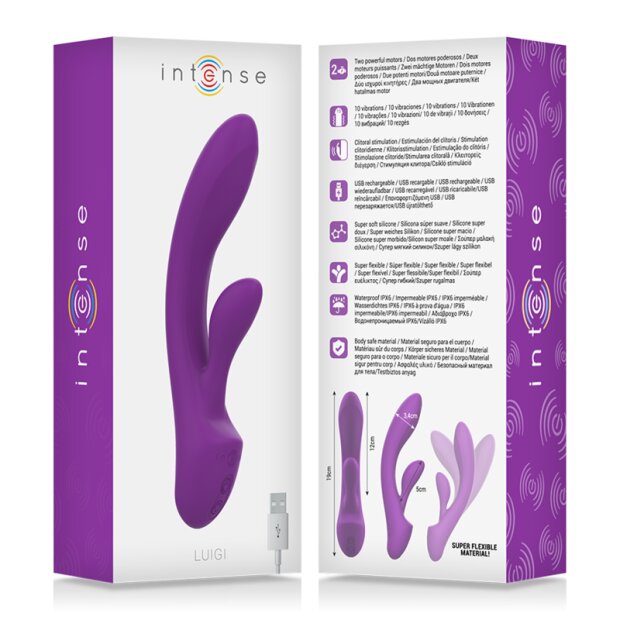 Intense Luigi Rabbit Vibrator Lila
