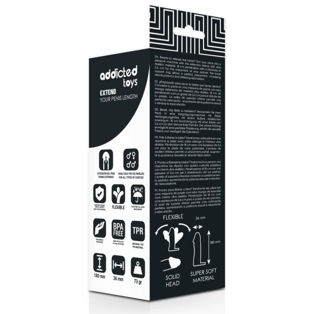 ADDICTED TOYS Extend Your Penis Penishülle Beige
