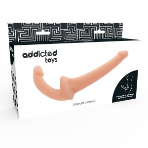 ADDICTED TOYS Strapless Strapon Flesh Strap-On Beige 26 cm