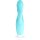 Mia Dresde Vibrator mit Klitorisstimulation Türkis 19,2 cm