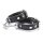 OHMAMA handcuffs with leather straps black