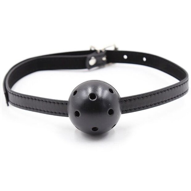 OHMAMA Gag Ball Ventilation Black