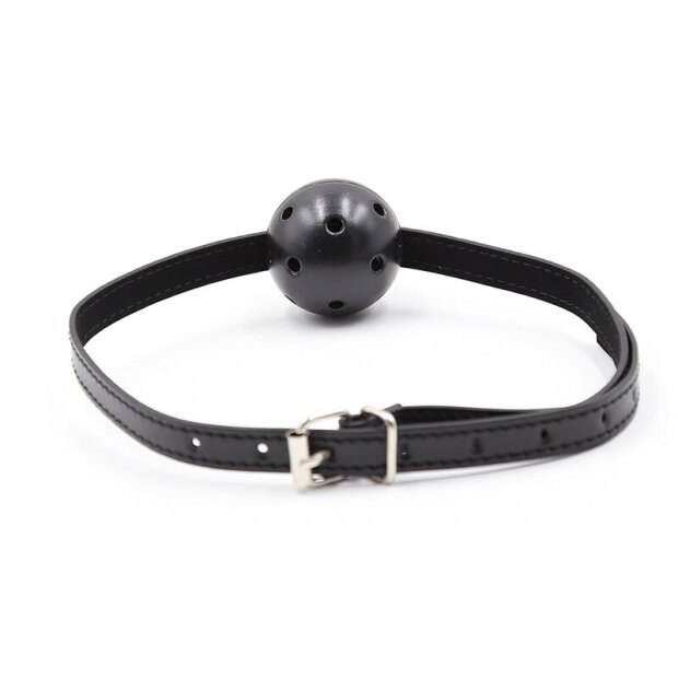 OHMAMA Gag Ball Ventilation Black