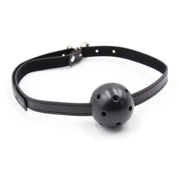 OHMAMA Gag Ball Ventilation Black