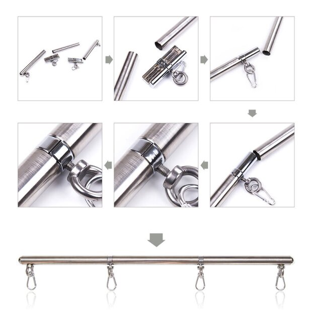 Ohmama Guide rail with 4 hooks