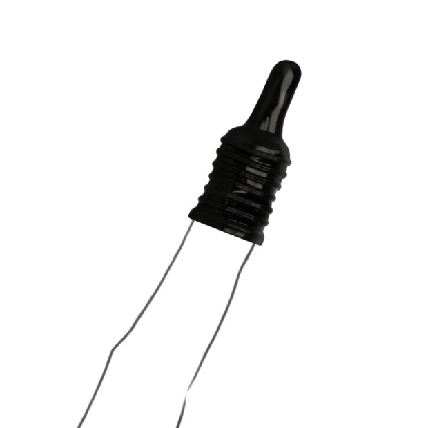 Ohmama Dé à coudre anal en silicone noir