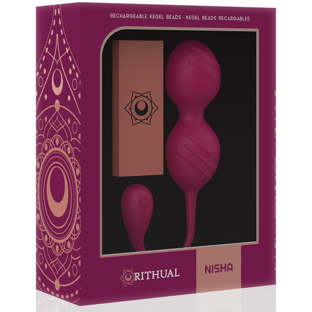 Rithual Nisha Rechargeable Kegel Balls Orquidea Liebeskegel Lila ⌀ 3,5 cm