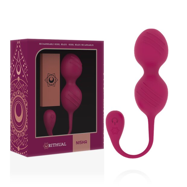 Rithual Nisha Rechargeable Kegel Balls Orquidea Liebeskegel Lila ⌀ 3,5 cm