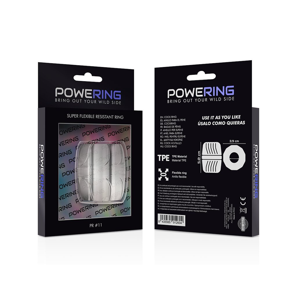 Powering Penis Hodenring PR11 Penisring Transparent  5,0 cm, 17,95