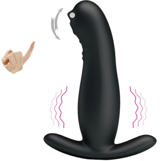 Pretty Love Anal Plug Prostatamassager Schwarz ⌀ 3 cm