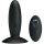 Pretty Love Silikon Anal Plug mit Vibration Schwarz ⌀ 3,3 cm