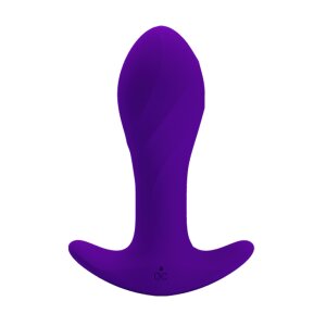 Pretty Love plug anal avec 12 vibrations violet