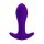 Pretty Love anal plug with 12 vibrations purple