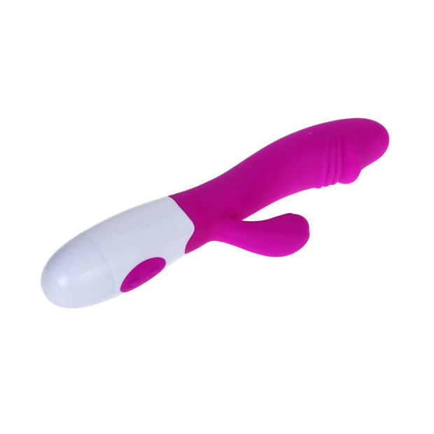 Pretty Love Flirtation Snappy Vibrator mit Klitorisstimulation Pink 9,7 cm ⌀ 3,3 cm