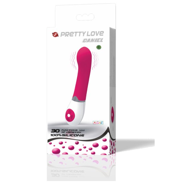 Pretty Love Flirtation Daniel G-Punkt Vibrator Pink 19,5 cm
