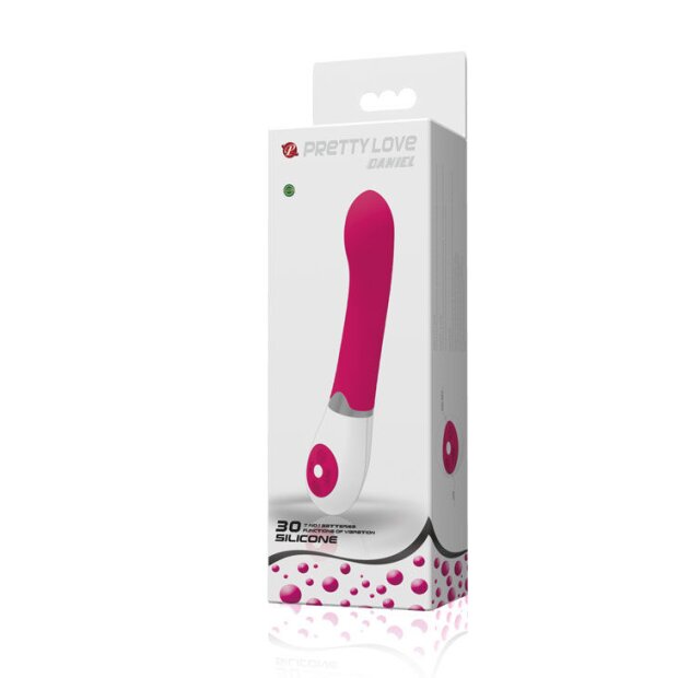 Pretty Love Flirtation Daniel G-Punkt Vibrator Pink 19,5 cm