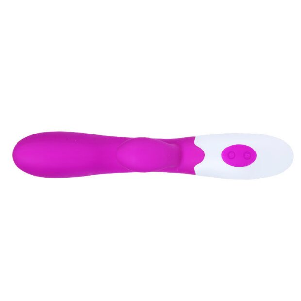 Pretty Love Flirtation Alvis vibrator with clitoris stimulation pink