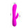 Pretty Love Flirtation Barrette vibrator with clitoral stimulation pink
