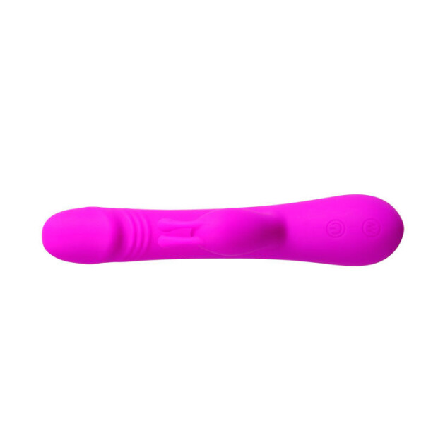 Pretty Love Flirtation Clement Rabbit Vibrator Pink 21 cm ⌀ 3,4 cm