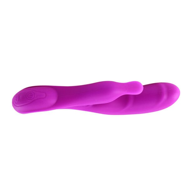 Pretty Love Highgrade Bliss Vibrator mit Klitorisstimulation Pink 21,5 cm ⌀ 3,7 cm