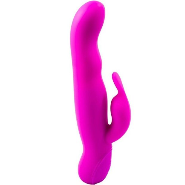 Pretty Love Hale Vibromasseur avec stimulation du clitoris rose