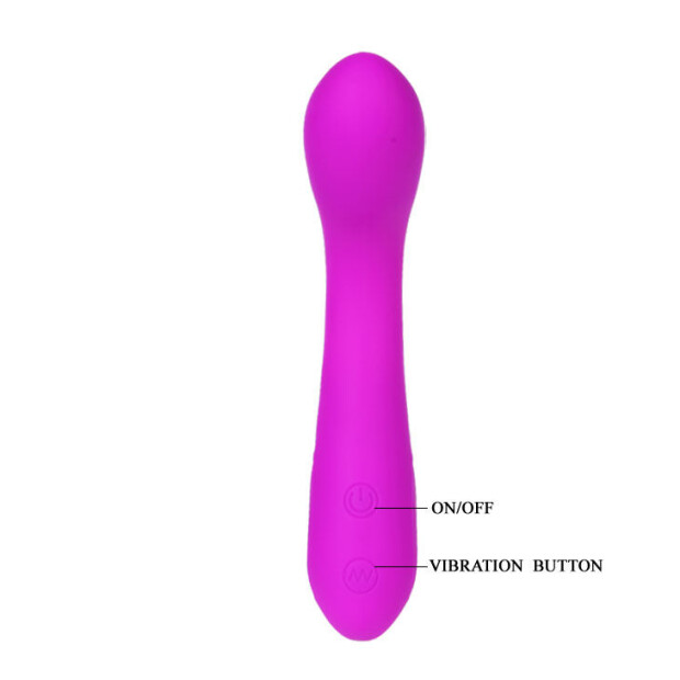 Pretty Love Tony Vibrator G-Punkt Vibrator Pink 15 cm ⌀ 3,2 cm