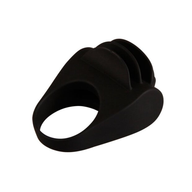 Pretty Love Chester cock ring with clitoral stimulation black