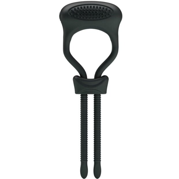 Pretty Love Curitis penis loop with clitoral stimulation black