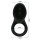 Pretty Love Cobra cock ring with clitoral stimulation black