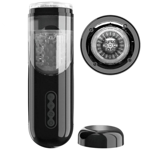 Pretty Love Lorelei Multifunktions Masturbator Blowjob-Maschine Schwarz