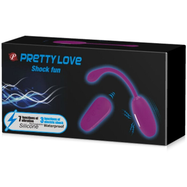 Pretty Love Shock Fun Vibro-Ei Pink ⌀ 3,2 cm