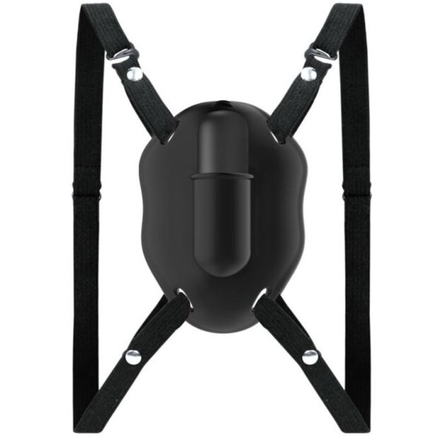 Pretty Love Strap on mit Vibration Schwarz