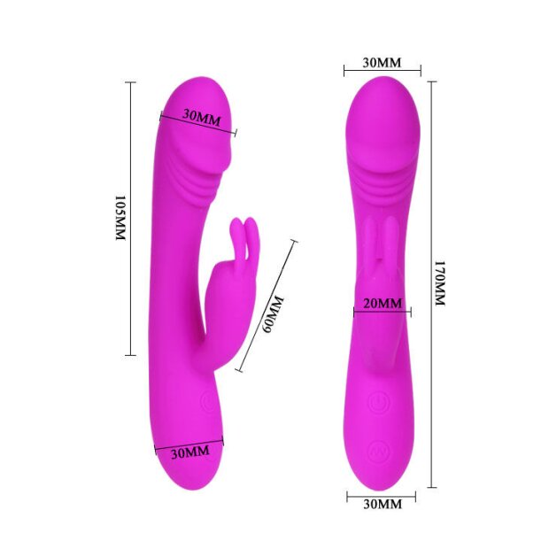 Pretty Love Hunter Rabbit Vibrator pink
