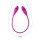 Pretty Love Snaky Peitsche-Doppelvibrator Paarvibrator Pink 60 cm ⌀ 3,2 cm