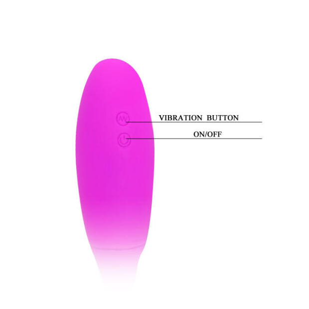 Pretty Love Smart Snaky Vibe Whip/double vibrator pink