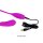 Pretty Love Smart Snaky Vibe Whip/double vibrator pink