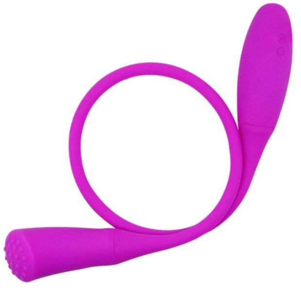 Pretty Love Smart Snaky Vibe 2 Whip/double vibrator pink