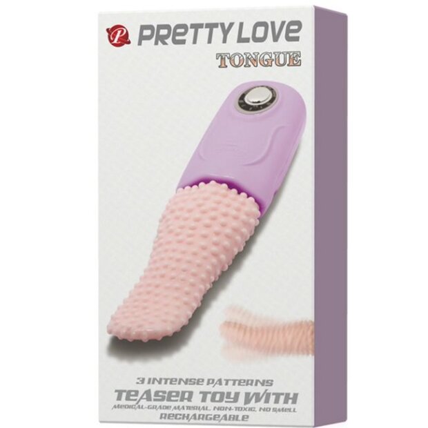 Pretty Love Tongue teaser with pink studs