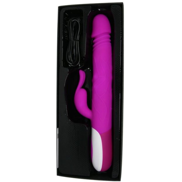 Pretty Love Adrian Rabbit Vibrator Pink 26,7 cm ⌀ 3,4 cm