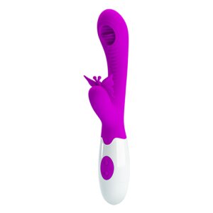 Pretty Love Liebesschmetterling Vibrator Lila 21 cm ⌀ 3,2 cm