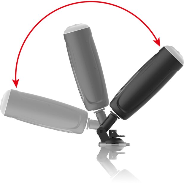 Jamyjob Tornado 360 Rotate Tech Stroker Blowjob-Maschine Schwarz