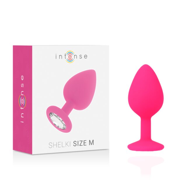 Intense anal plug in fuchsia size M
